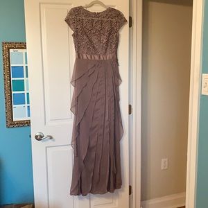 Taupe Bridesmaid Dress